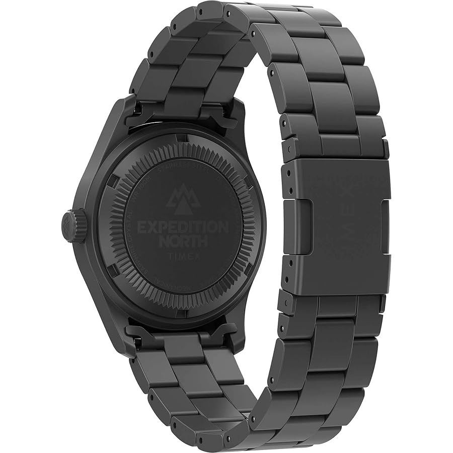 Amazon.co.jp: Timex 自動巻き腕時計 TW2V41700 ブラック